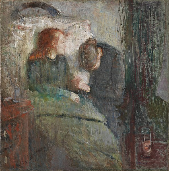 Edvard Munch | Das kranke Kind | 1885-86 | © Oslo, Nasjonalgalleriet